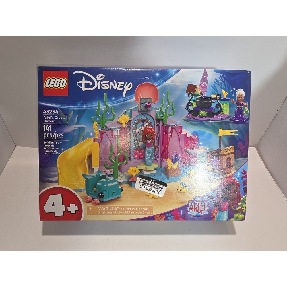 LEGO Disney Princess Ariel's Crystal Cavern and Treasure Chest 43254